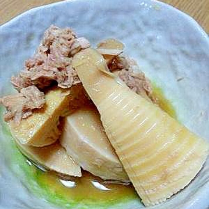 筍とツナの煮物